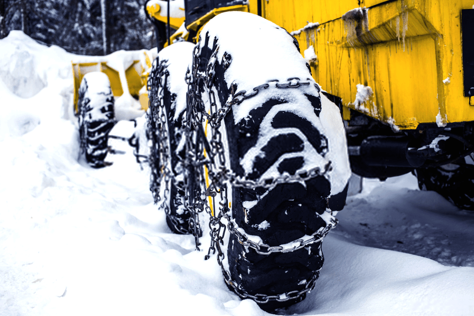 Snow Chains vs Snow Tires