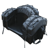 ATV Tek ASPBBLK Arch Series Black Padded Bottom Bag