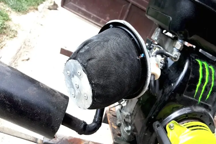 ATV engine air filter